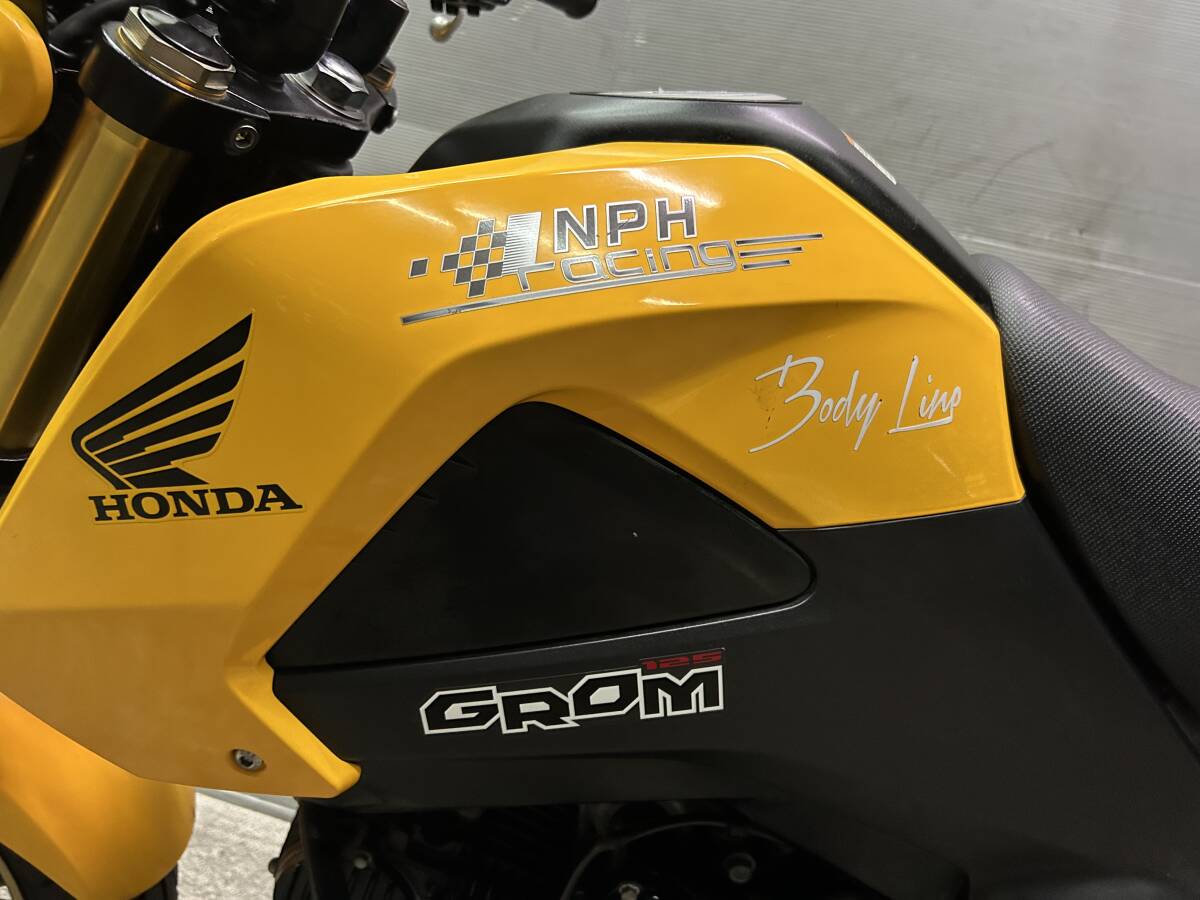 グロム１２５ GROM エンジン好調 １円売り切り・・・即決も可★（検索Z１２５プロ Dトラッカー１２５ KSR）の画像8