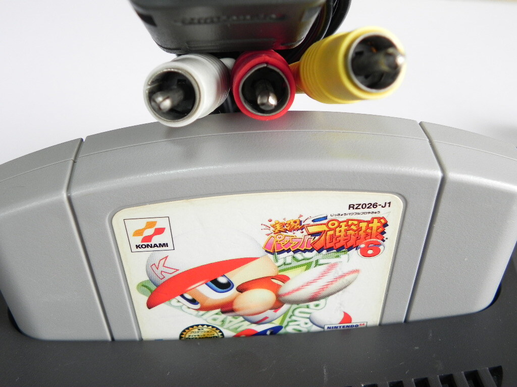 Nintendo N64本体 ソフト付き 動作品の画像6