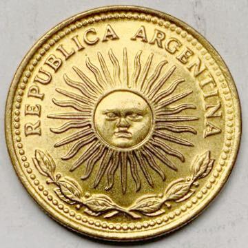 海外コイン アルゼンチン 10ペソ ③ 1978年の画像2