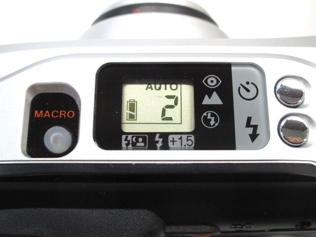 ☆GOKO Macromax MAC-10 Z3200 コンパクトフィルムカメラ 10cm ULTRA MACRO / ZOOM 38-120mm ケース 箱付き 通電OK ジャンク☆ S06-0318_画像5
