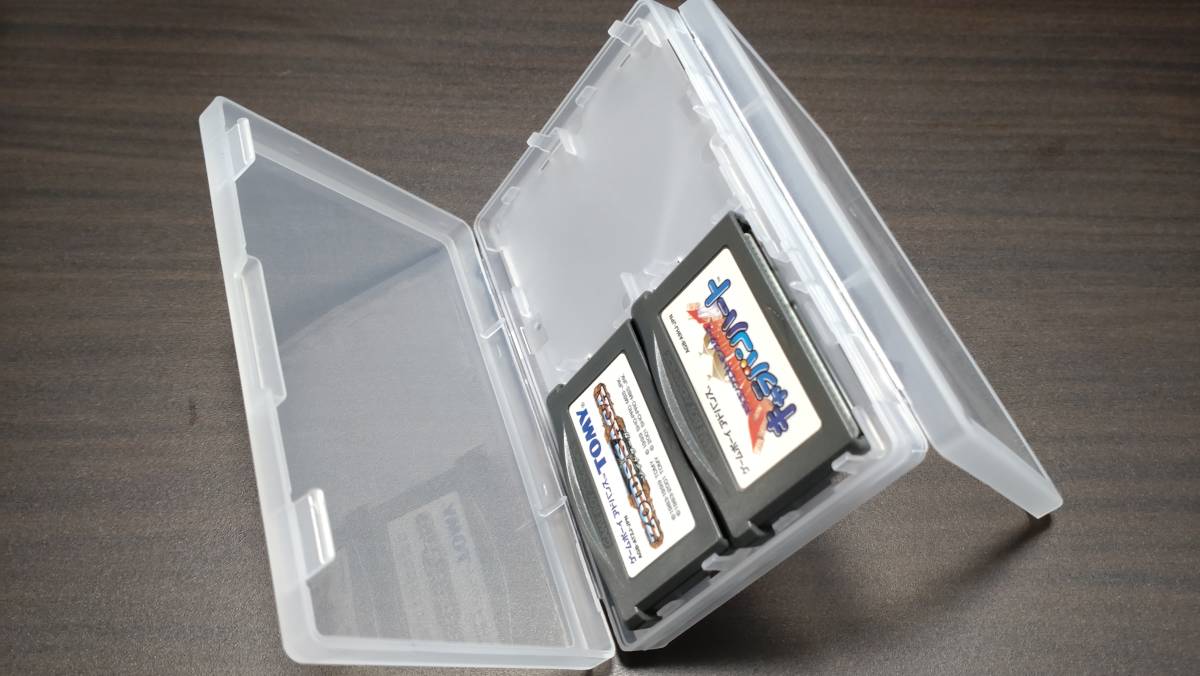 [ new goods unused ] Game Boy Advance soft case clear 2 piece set soft 8ps.@ storage possibility ips gba nintendo #0356357