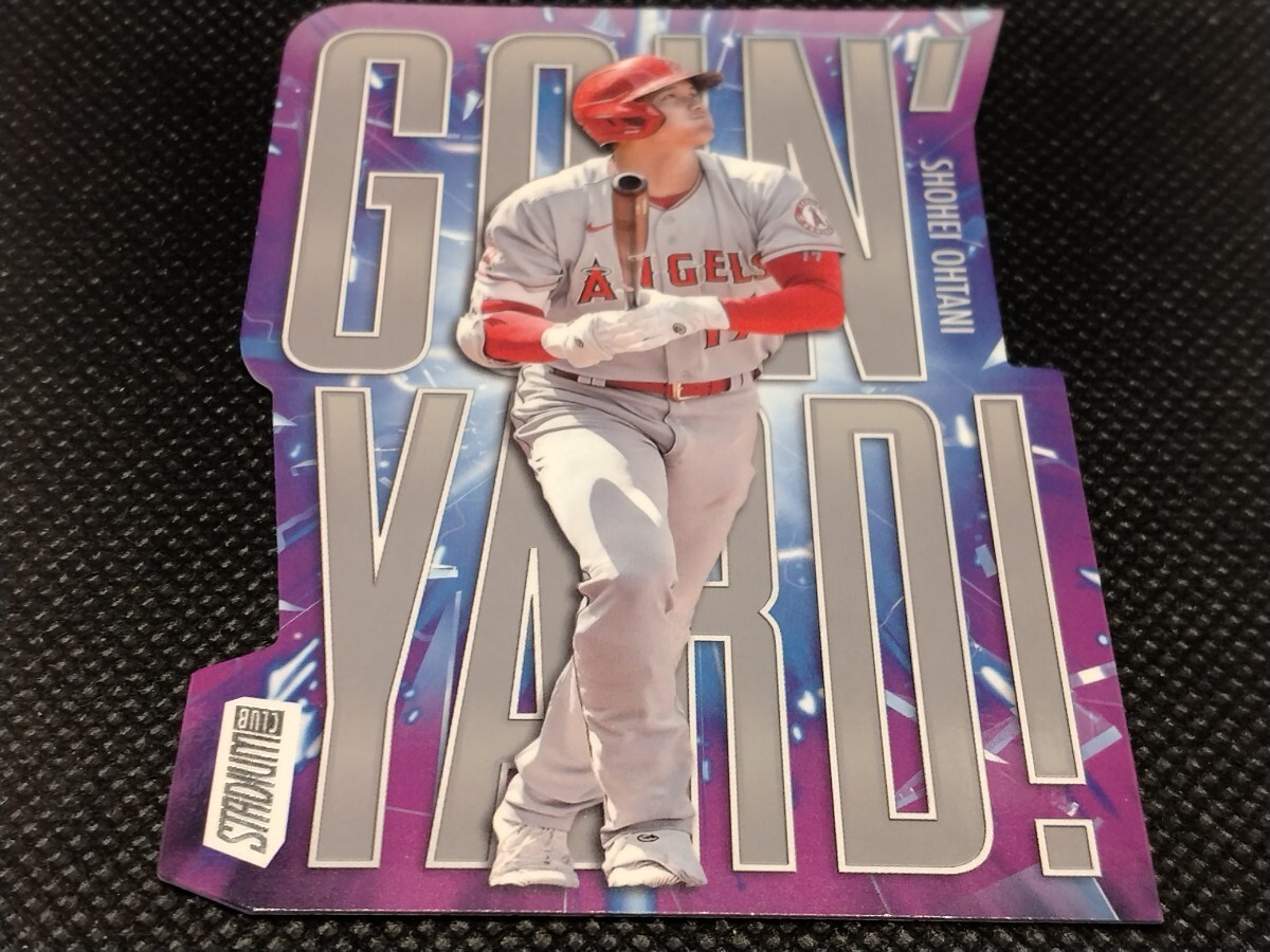 大谷翔平 ダイカット 【2023 TOPPS STADIUM CLUB GOIN' YARD! SHOHEI OHTANI GY-3】 WBC 侍ジャパン エンジェルス ドジャースの画像3