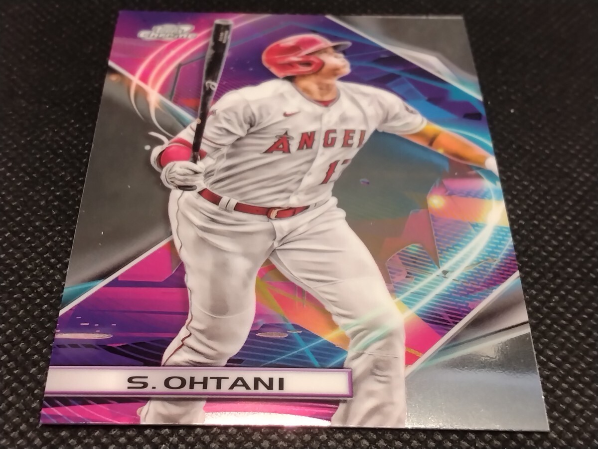 大谷翔平 2枚セット【2022 TOPPS COSMIC CHROME #14】&【2022 TOPPS CHROME PLATINUM ANNIVERSARY #1】エンジェルス ドジャース_画像4