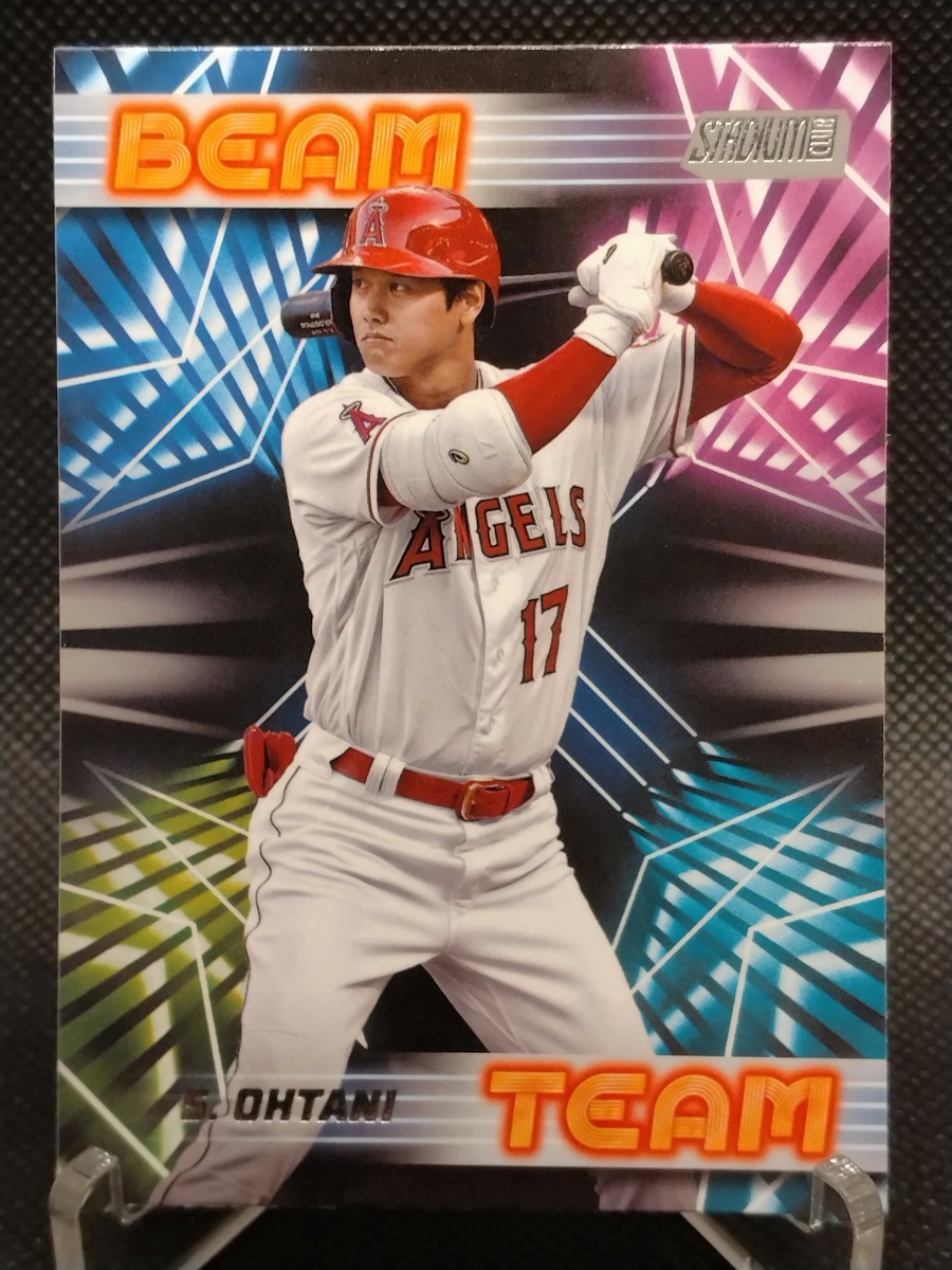 大谷翔平 SP ビームチーム【2023 TOPPS STADIUM CLUB BEAM TEAM SHOHEI OHTANI BT-3】 WBC 侍ジャパン エンジェルス ドジャース レア_画像1