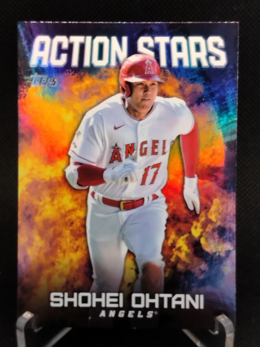 大谷翔平 2023 4枚組 【2023 TOPPS UPDATE SERIES ACTION STARS SHOHEI OHTANI AS-4】 ほか3枚 エンジェルス ドジャース_画像2