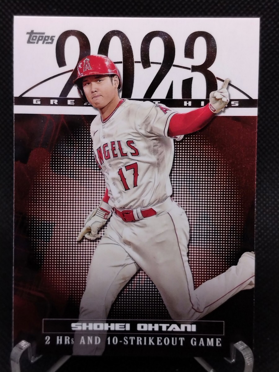 大谷翔平 【2024 TOPPS SERIES 1 2023 GREATEST HITS SHOHEI OHTANI 23GH-13】 エンジェルス ドジャース_画像1