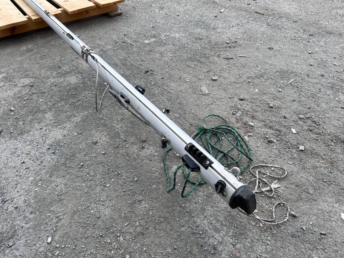 【スウェーデン製】Selden セーリングディンギーマスト LaserPerformance Virgo Mast アルミ製ヨット用マスト 米軍放出品(直)KC20BM-N#24_画像9