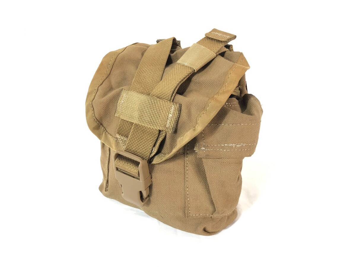 【米軍放出品】MOLLE2 キャンティーンポーチ 10個 コヨーテブラウン サバゲー ミリタリー 1QTキャンティーンカバー USMC(80)☆CC31Cの画像5