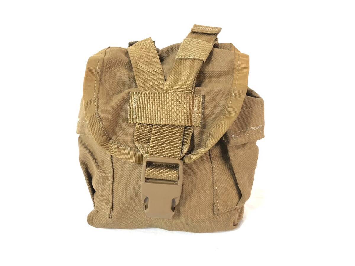 【米軍放出品】MOLLE2 キャンティーンポーチ 10個 コヨーテブラウン サバゲー ミリタリー 1QTキャンティーンカバー USMC(80)☆CC31Cの画像6