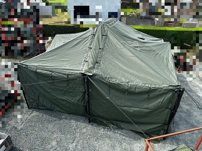 【米軍放出品】未使用品 大型テント シェルター 軍用指揮所テント ミリタリー CAMEL MGPTS 18×18FT キャンプ ８〜10人用防災 ☆CC14R_画像5