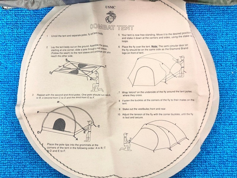 【米軍放出品】未使用品 迷彩バッグ ナイロンバッグ 収納バッグ 直径20cm×高さ60cm (ネコポス) ☆CC16Qの画像10