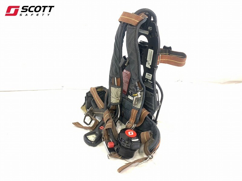 【米軍放出品】自給式呼吸器 空気呼吸器 消防 レスキュー 防塵 SCOTT SAFETY 4.5 SCBA 消防装備品 CBRN災害対応(140)XC8IK-W#24_画像1