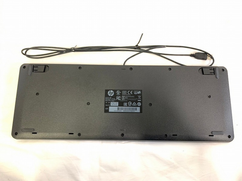 【米軍放出品】☆未使用品 HP USBキーボード 10個 英文タイプ SK-2025 デスクトップキーボード (120)☆CC8Z_画像3