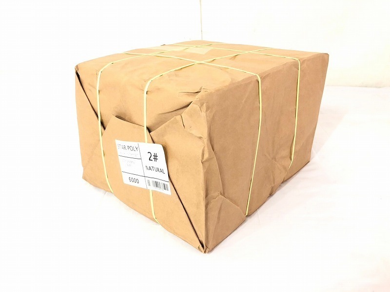 [ the US armed forces discharge goods ] unused goods paper bag angle bottom sack tea plain craft 6000 sheets W10.5×D6.5×H20cm (180) *CC14AD