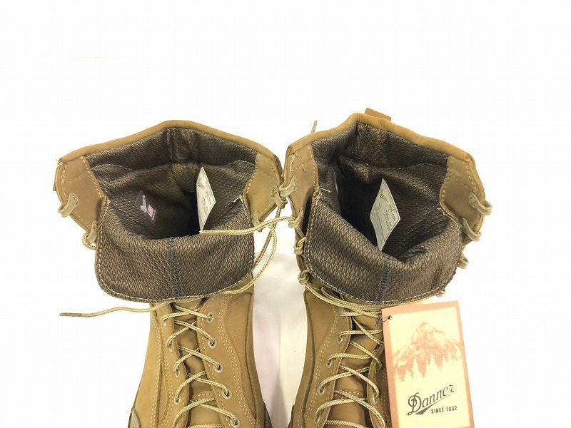 【米軍放出品】未使用品 DANNER/ダナー コンバットブーツ 14.5W (32.5cm) ゴアテックス 15655X 海兵隊 安全靴 (100)☆CC23B_画像10