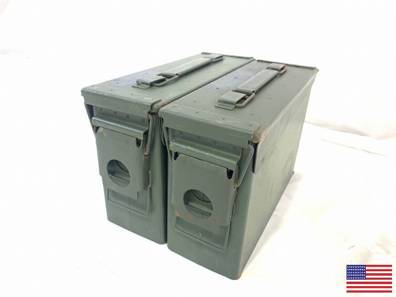 米軍放出品】アンモボックス2個セット AMMOBOX.30キャリバー 米軍放出品】アンモボックス2個セット AMMOBOX.30キャリバー