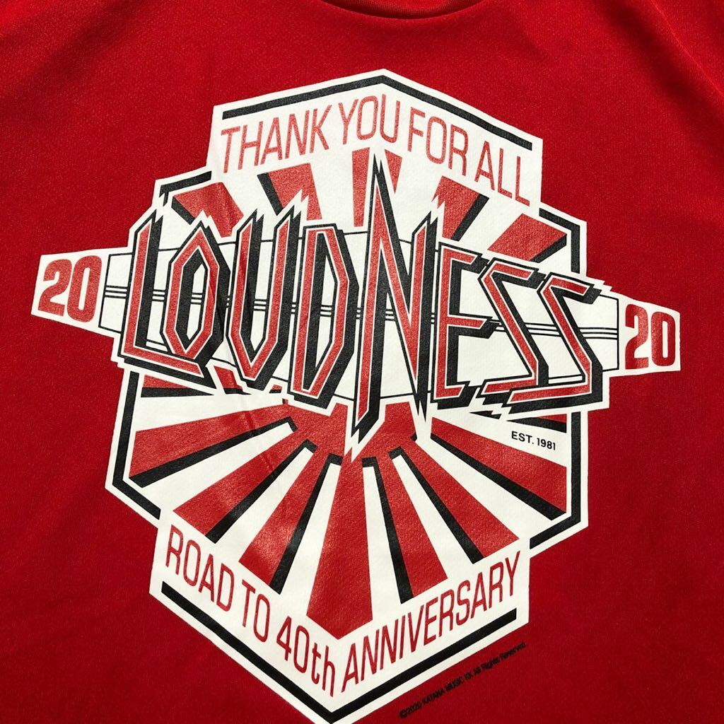 LOUDNESS 40th Anniversary 会場限定　 Tシャツ　ラウドネス　ツアーグッズ_画像2