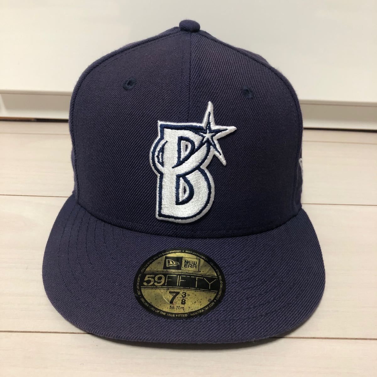 横浜DeNAベイスターズ　ニューエラ キャップ 58.7 59FIFTY NEW ERA _画像1