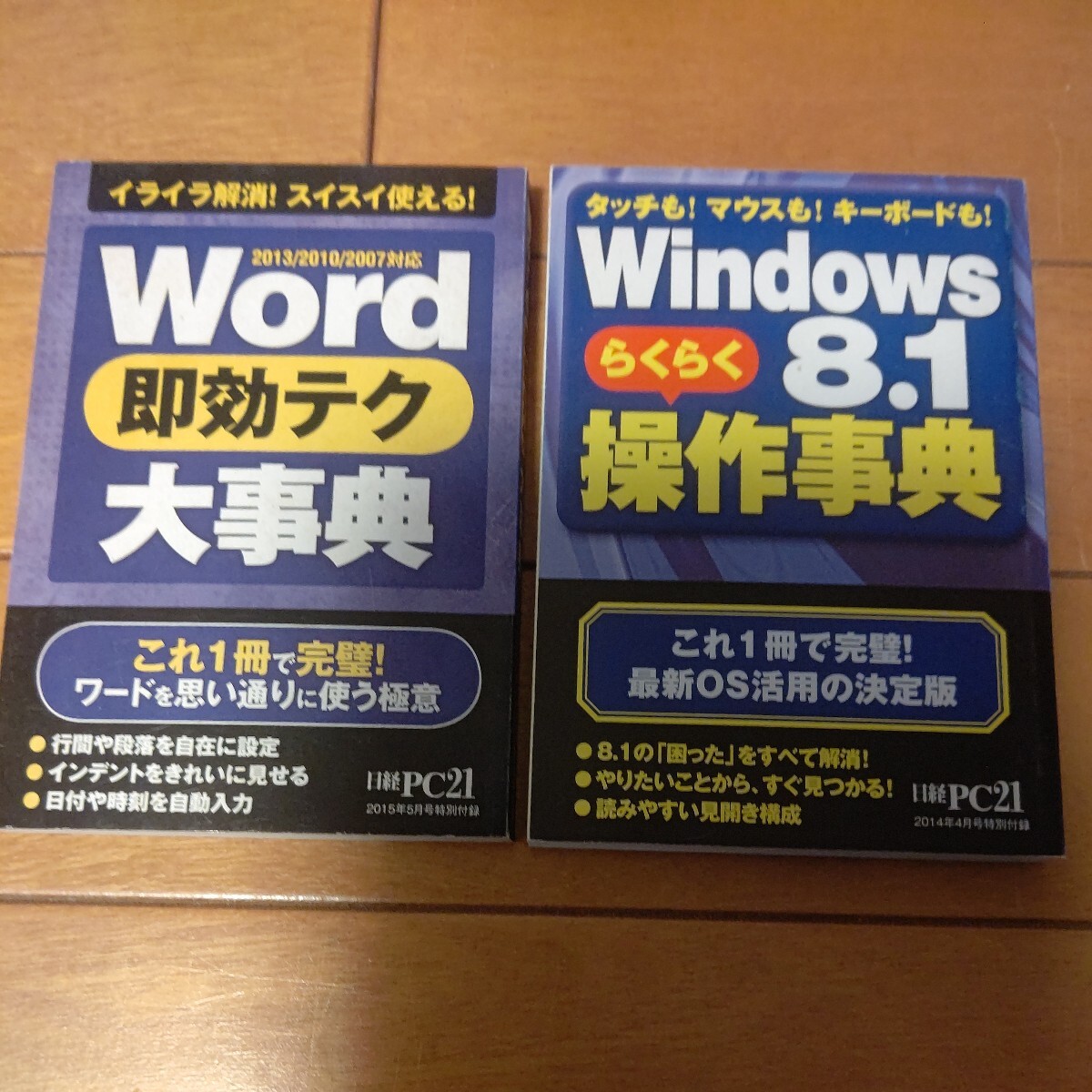 【即決】日経PC21 ミニ 特別付録版 wind Windows 計2冊セット_画像1