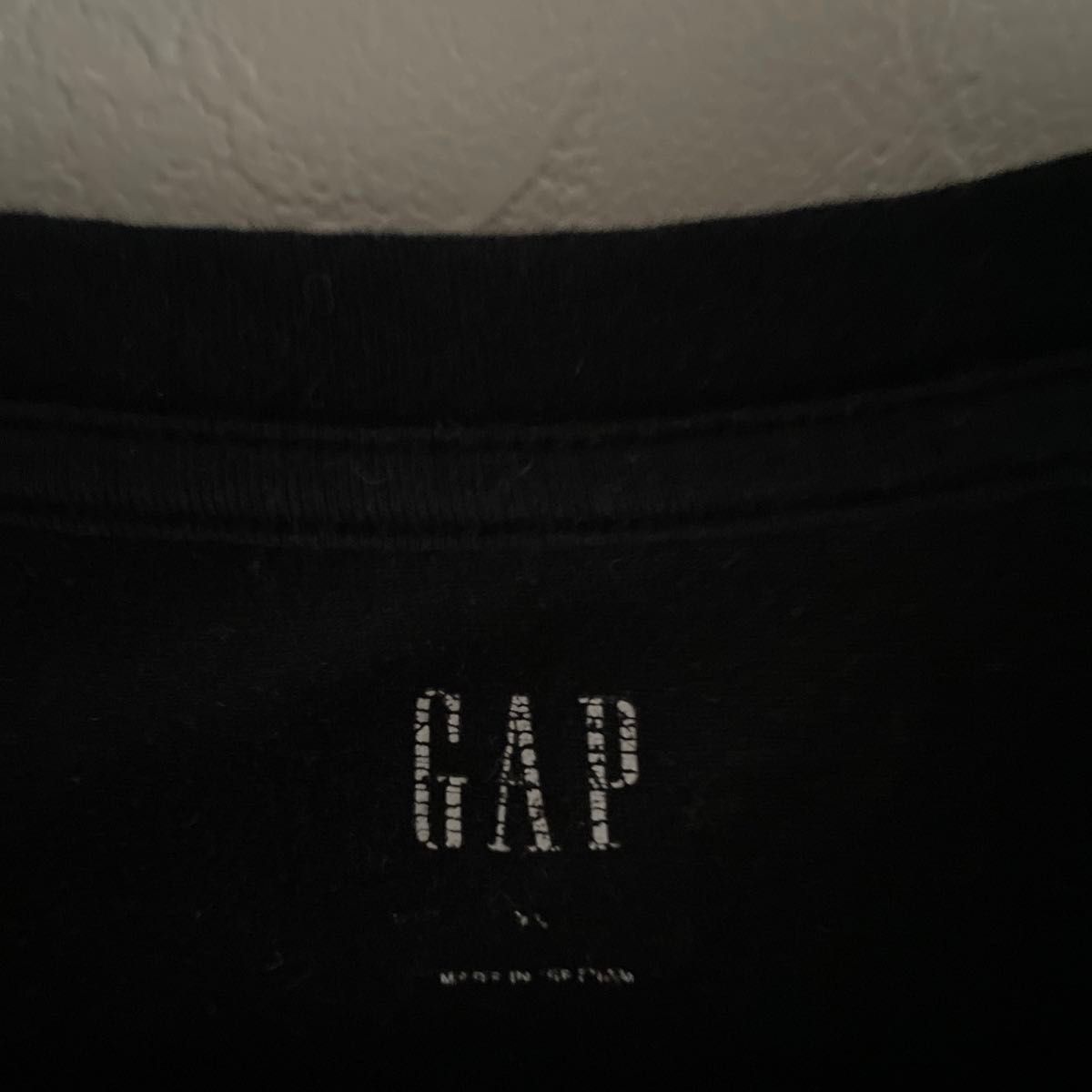 GAP 長袖 Vネック ブラック　メンズXL