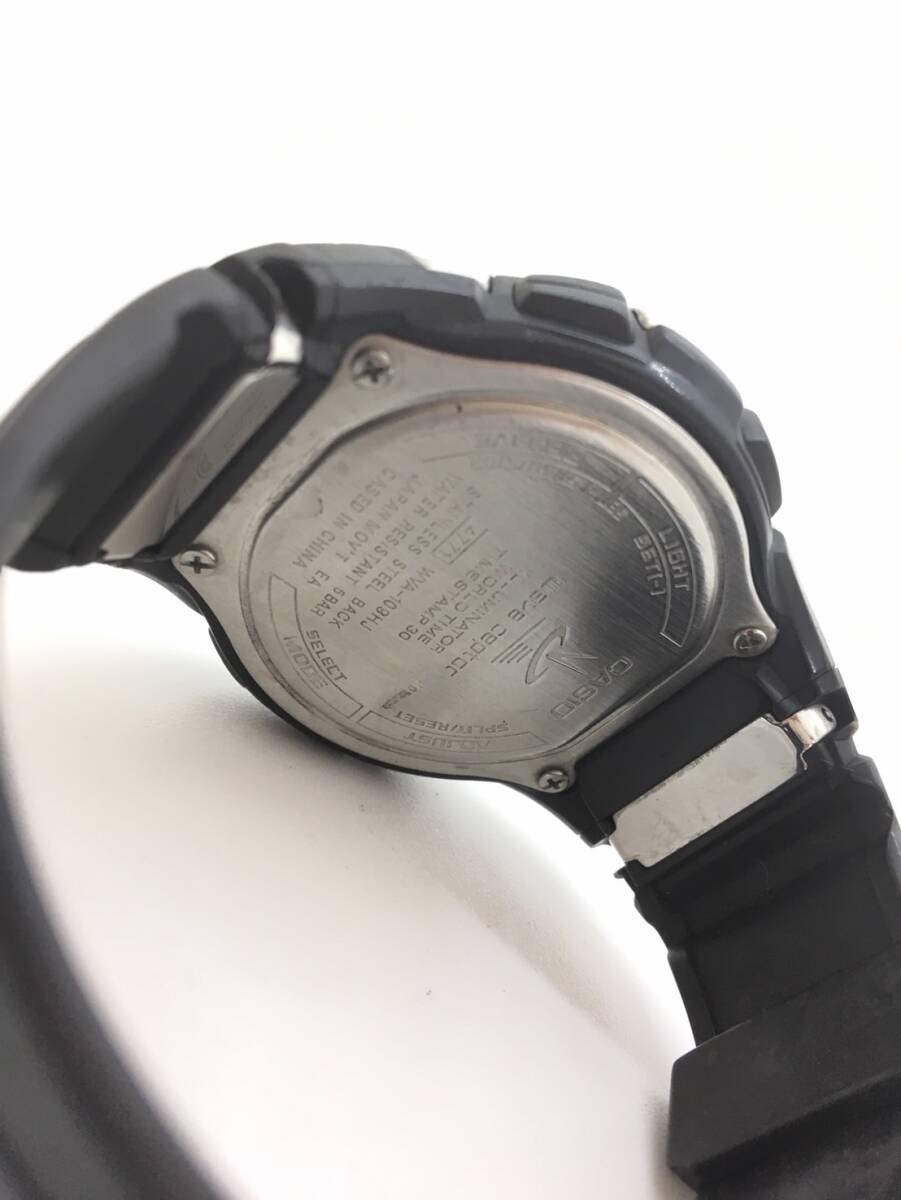 【120円】 CASIO カシオ 腕時計 WVA-109HJ 電波時計 不動品_画像4