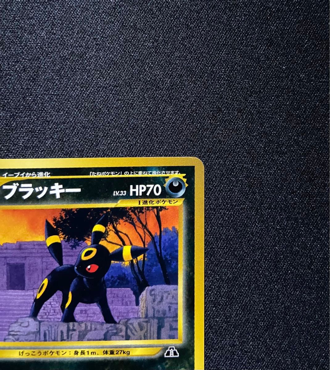 美品】ポケモンカード ブラッキー No 197 旧裏 プレミアム 美品】ポケモンカード ブラッキー No 197 旧裏 プレミアム