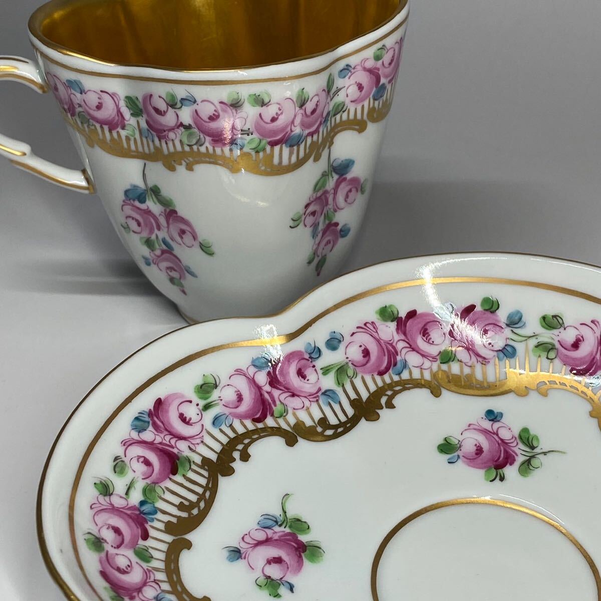 Bibian 比比昂- ☆銘品DRESDEN ドレスデンカップ&ソーサー Bibian 比比昂- ☆銘品DRESDEN ドレスデンカップ&ソーサー