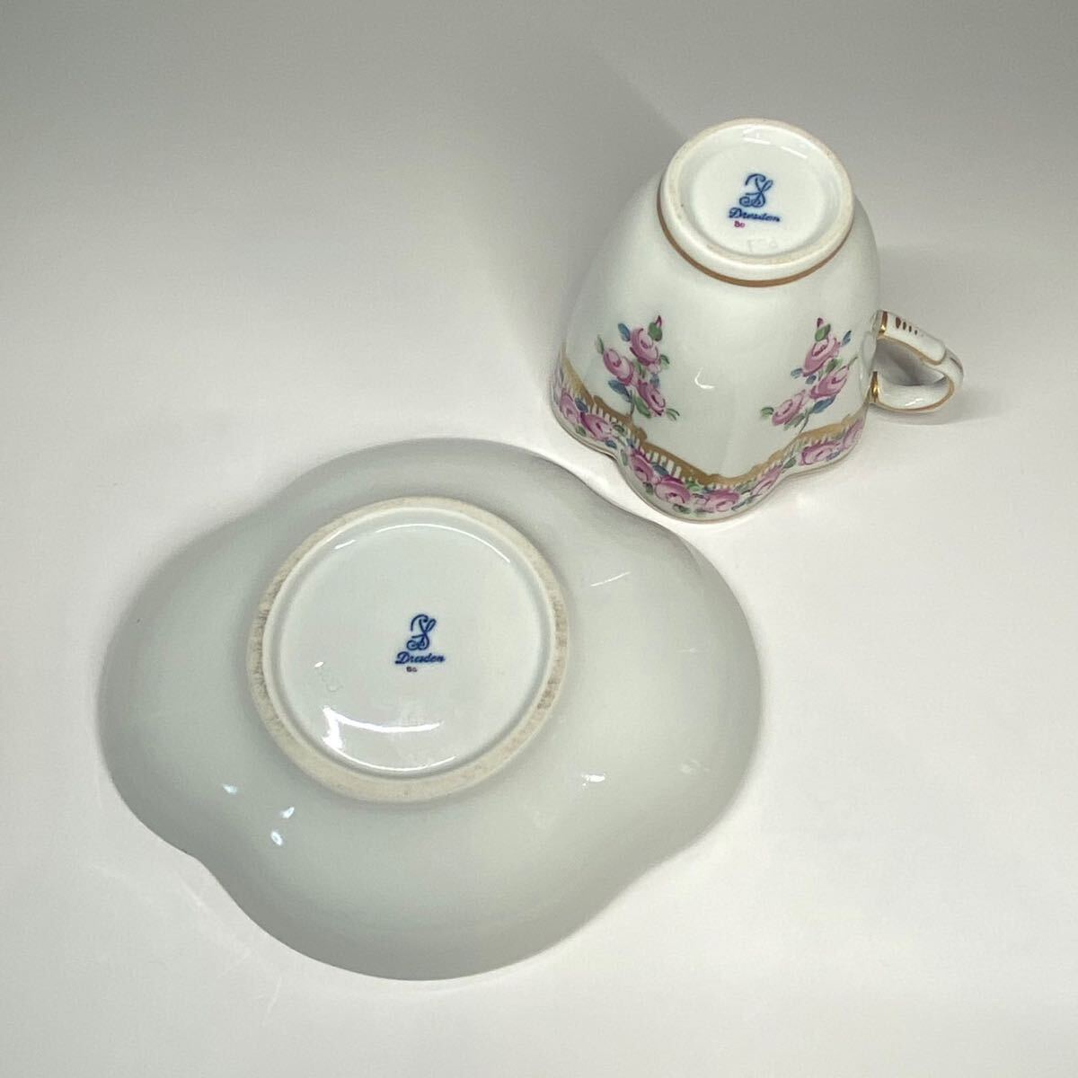 Bibian 比比昂- ☆銘品DRESDEN ドレスデンカップ&ソーサー Bibian 比比昂- ☆銘品DRESDEN ドレスデンカップ&ソーサー