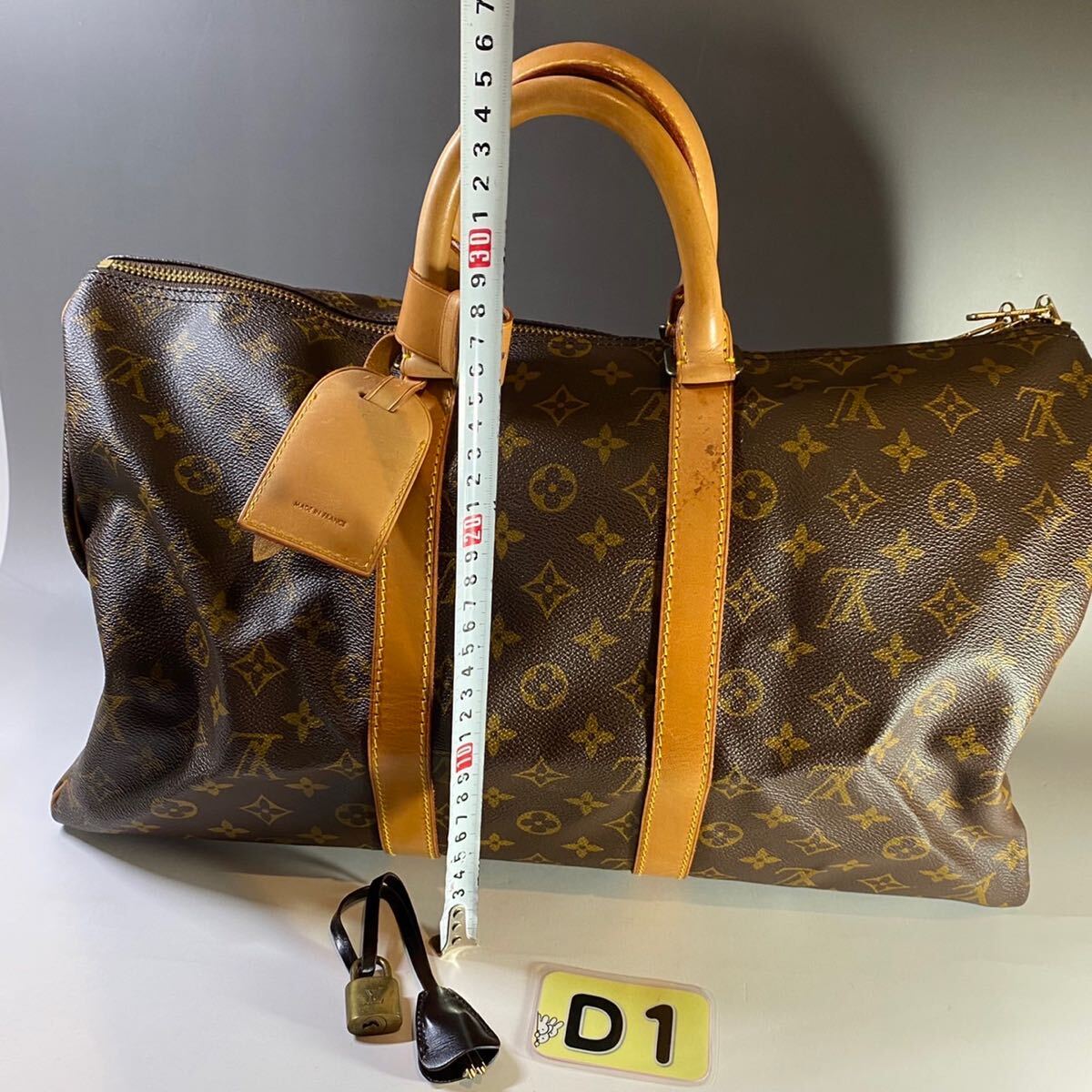 ルイヴィトン ボストンバッグ モノグラム LOUIS VUITTON キーポル 45 _画像6