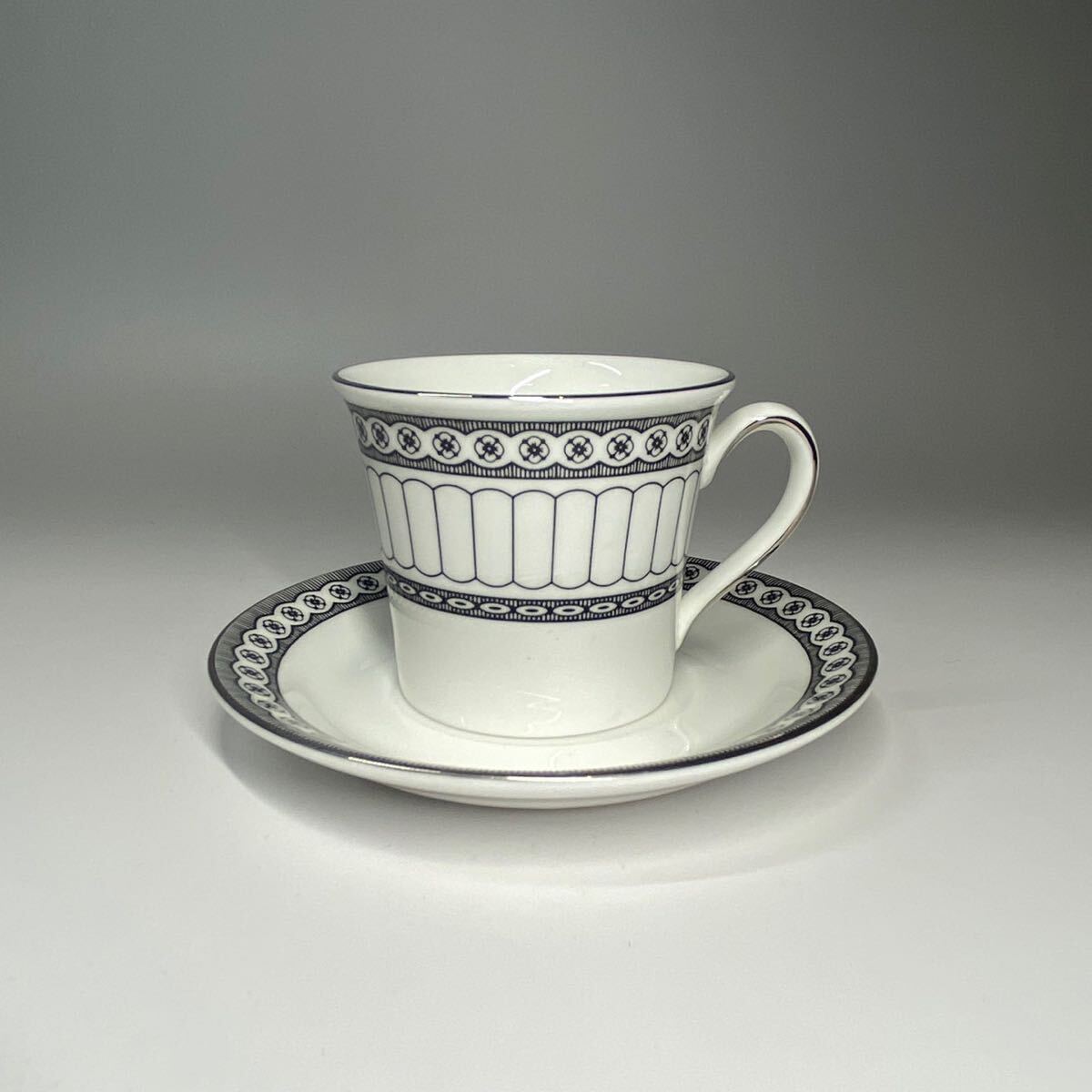 WEDGWOOD ウェッジウッド カップ ソーサー コーヒーカップ コントラスト コントラスツ デミタスカップ 英国 イギリス_画像1