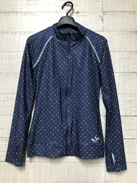 新品 S ネイビー系 UVカット水着3点セット ラッシュガード 新品 S ネイビー系 UVカット水着3点セット ラッシュガード