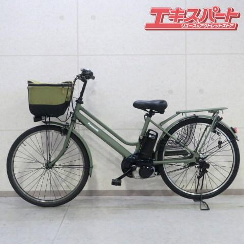 PanasonictimoS BE-FTS631 electric bike 2022 year of model front basket attaching Panasonic beautiful goods door . shop 