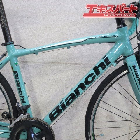 Bianchi vianirone7 sora R3000 2×9S アルミロード ビアンキ ヴィアニローネ7 46サイズ 戸塚店_画像2