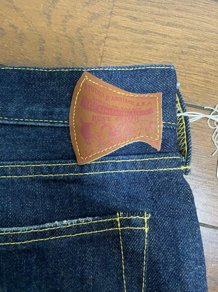 国内正規新品 ステュディオ・ダルチザン Ｄ１５６８デニム denim サイズ34 STUDIO D'ARTISAN_画像4