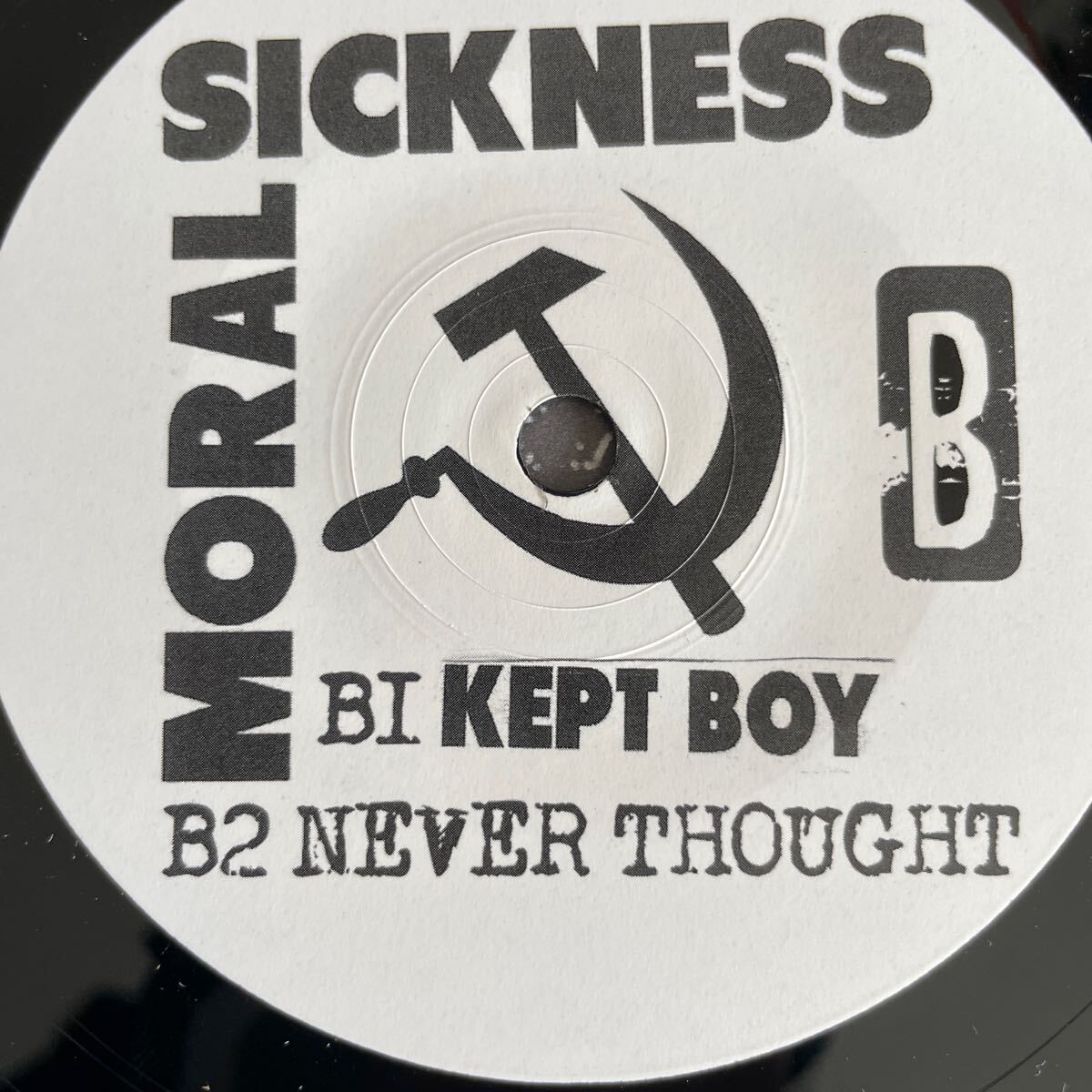 SICK THOUGHTS - moral sickness 7”EP ハードコア hardcore_画像4