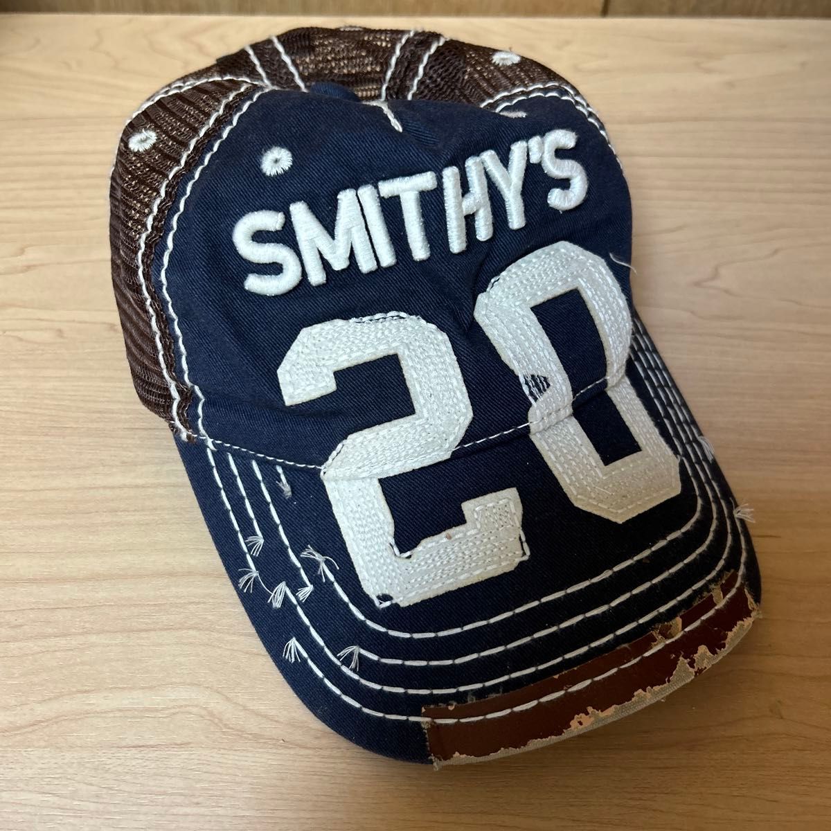 smithy's スミス　イングランド　メッシュ　キャップ　帽子　フリーサイズ