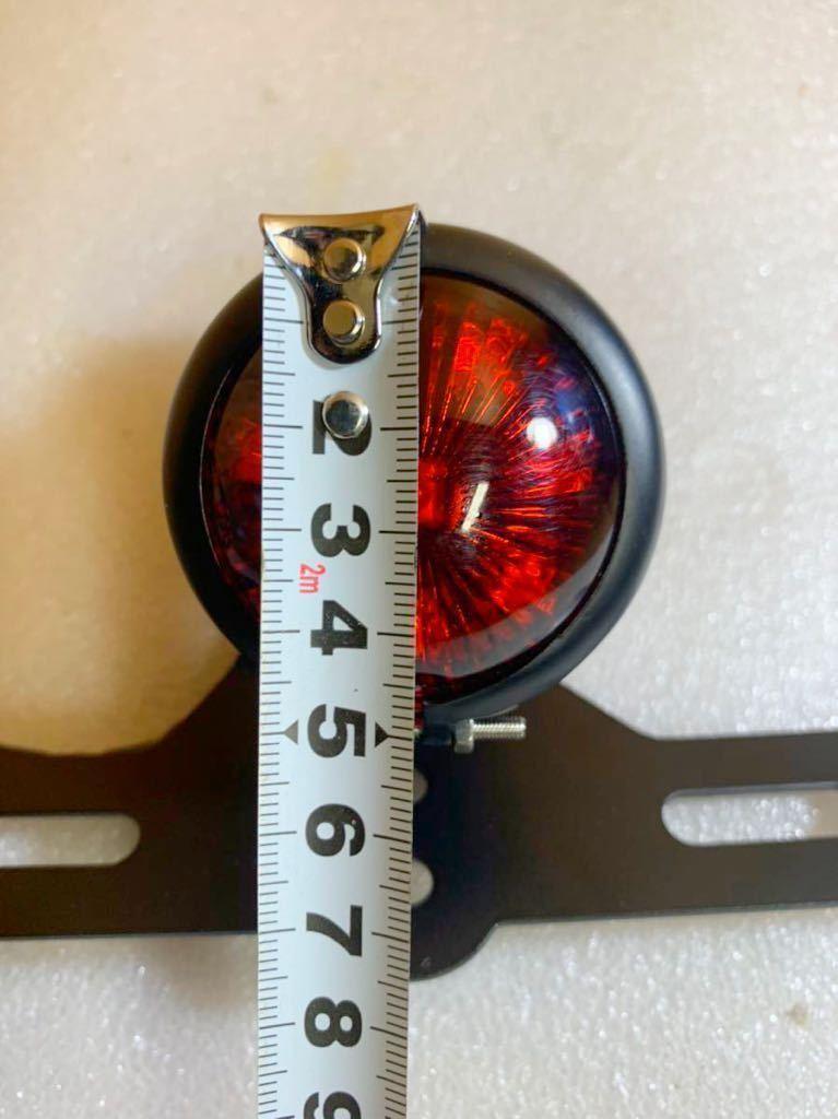 LED 丸型テールランプ 社外 テールランプ (ボバー チョッパー ハーレー カスタム カブ モンキー ２５０TR SR ｗ６５０ エイプ ホンダ）の画像8