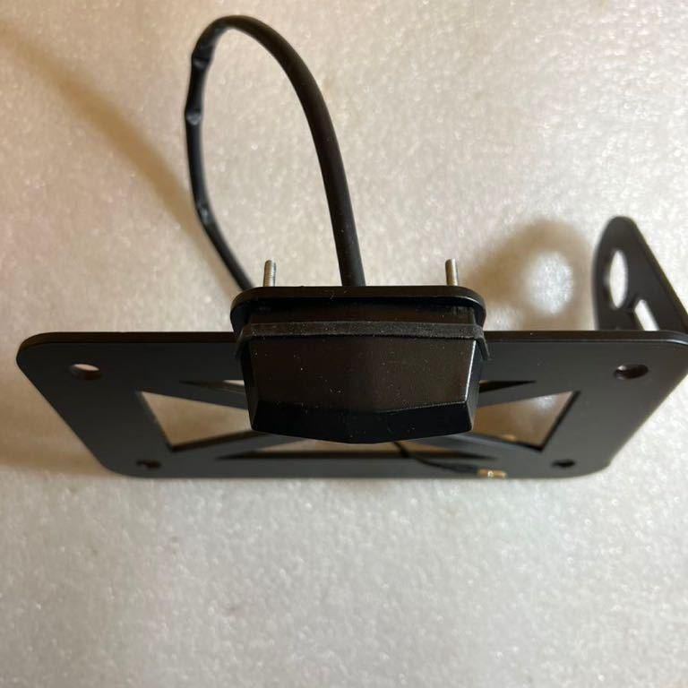 サイドナンバーステー LEDナンバー灯付き 送料無料(サイドマウント ライセンスプレート ハーレー 汎用 カスタム カブ スティード ボバー）)の画像8