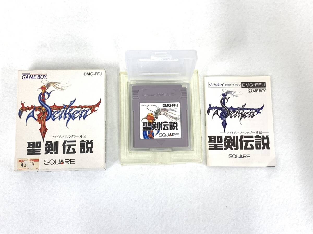 【D237】美品 ゲームボーイ ソフト ファイナルファンタジー外伝 聖剣伝説 DMG-FFJ 箱 説明書付の画像4