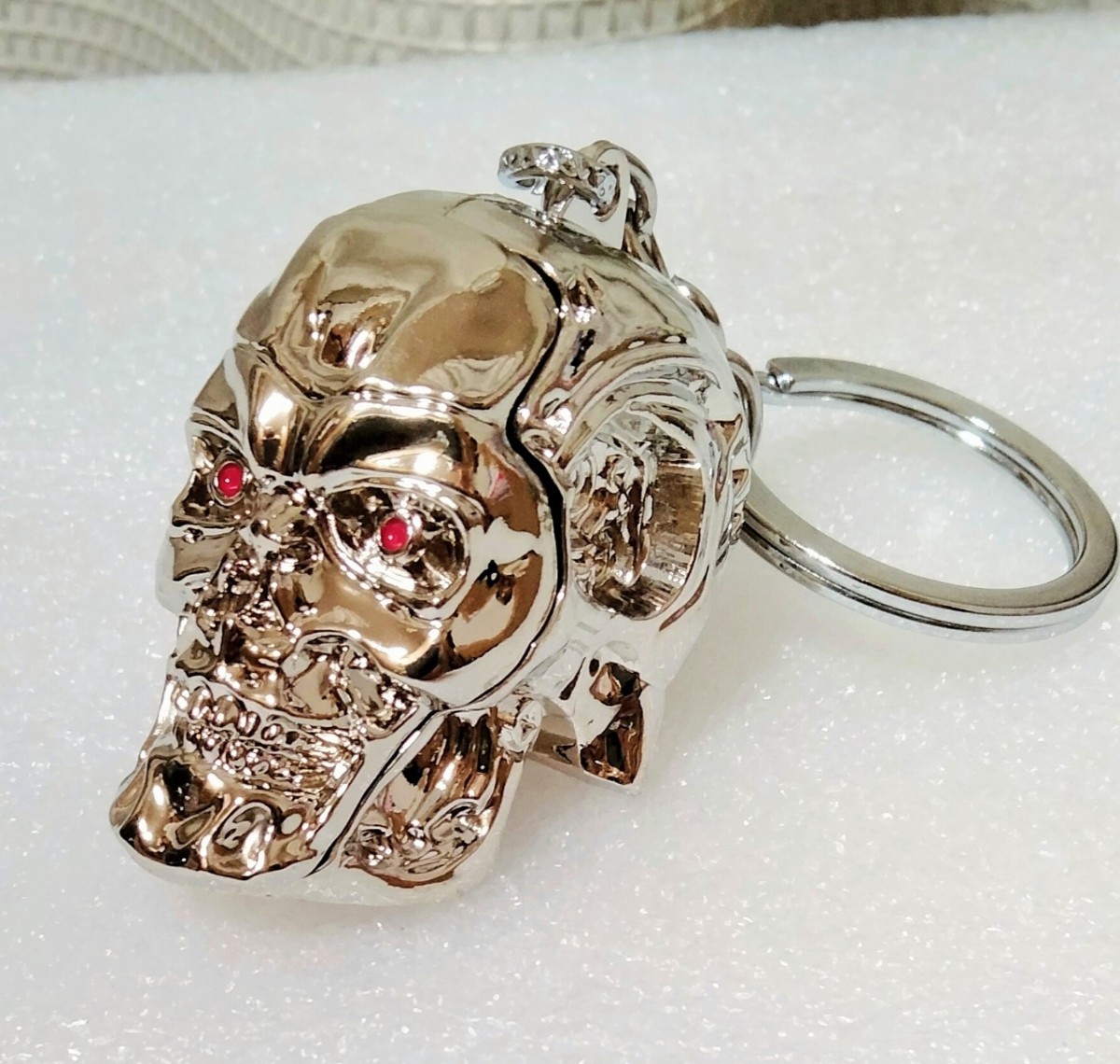  новый товар Terminator end Skull end каркас T800 head фигурка брелок для ключа серебряный 