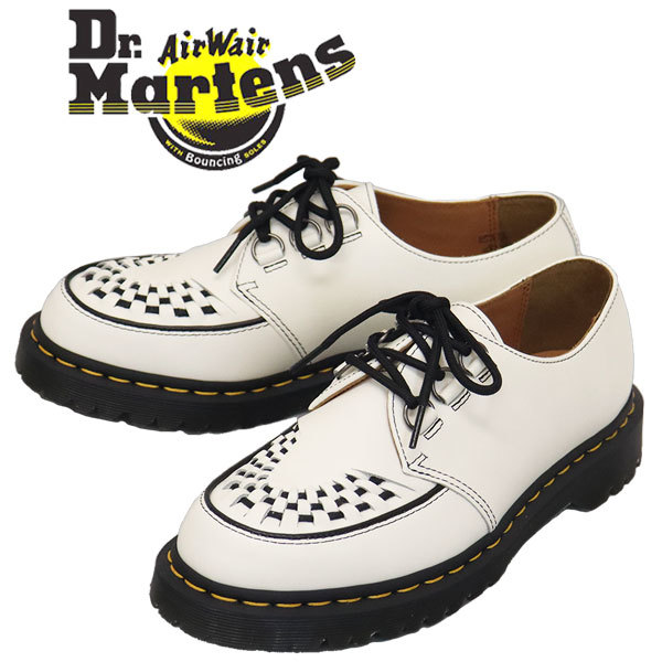 Dr.Martens (ドクターマーチン) 31499100 RAMSEY ラムゼイ 3タイ レザーシューズ WHITE UK9-約28.0cmの画像1