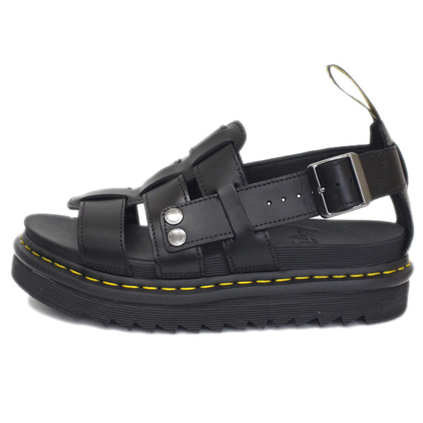 Dr.Martens ( Dr. Martens ) TERRY Terry Fisherman leather sandals Black UK9- approximately 28.0cm