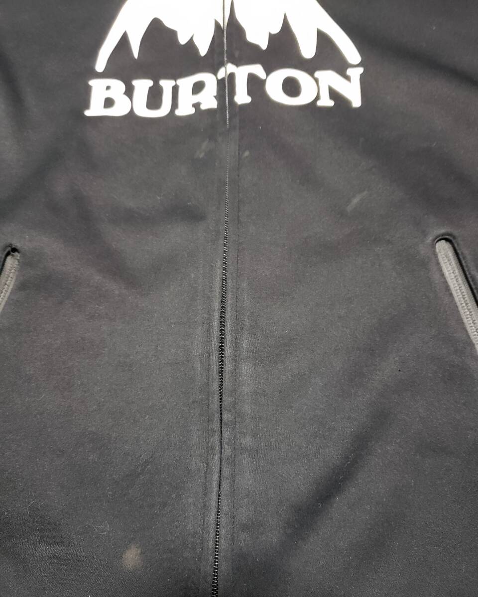 中古　BURTON バートン ジップパーカー　サイズ　L　スウェットパーカー　ポリエステル　_薄っすら汚れがあります。