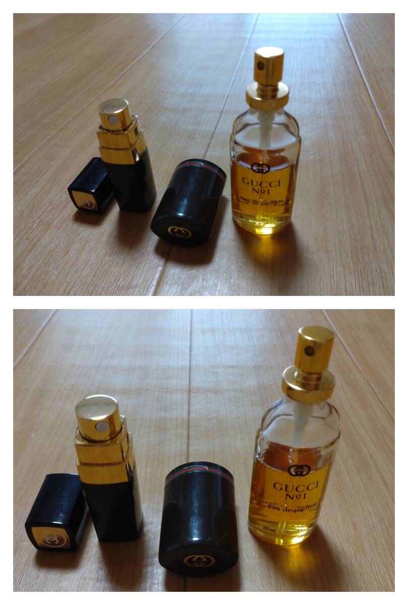 【USED】シャネル グッチ 　ヴィンテージ 　香水 2本セット　 CHANEL GUCCI オードパルファム スプレー