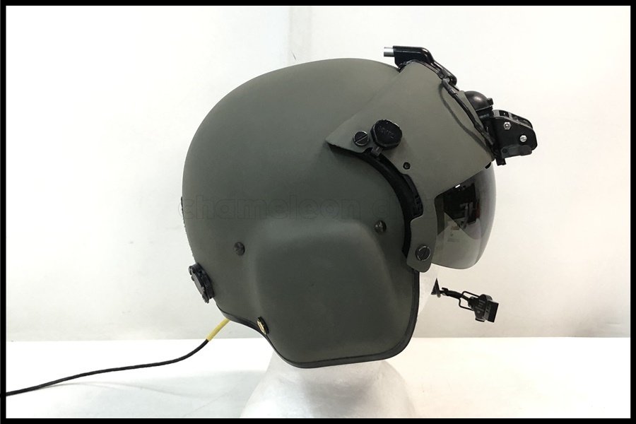 東京)米軍実物 HGU-55/Pフライトヘルメット サイズL 付属品ありの画像4