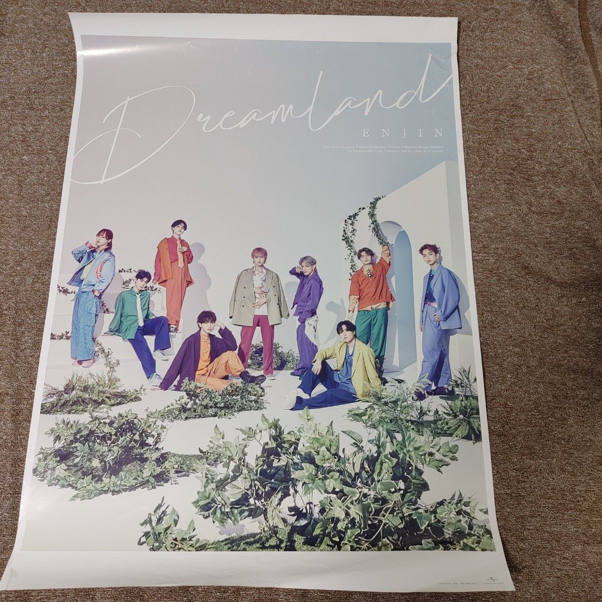 ※5月末に販売取下げ予定　■【ジャンク品】　enjin Dreamland　　ポスター
