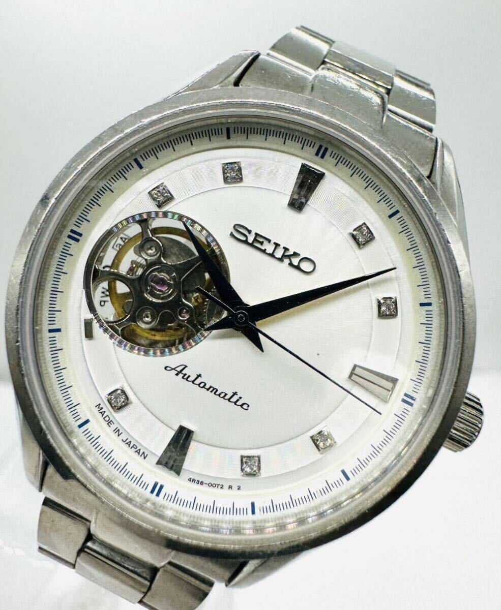 セイコー プレザージュ 4R38-00R0 自動巻 時計 腕時計 レディース_画像1