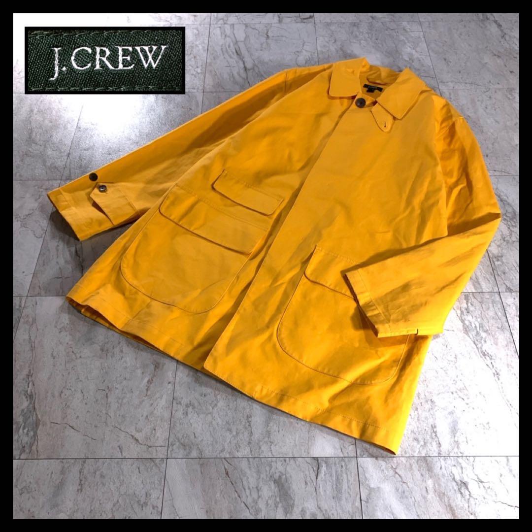 新しい季節 J.CREW 比翼 L ステンカラーコート バルマカーン レイン