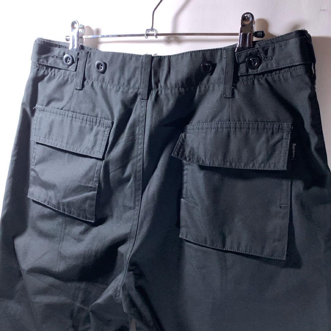 USA製 90s supreme カーゴパンツ 黒 ドローコード 32 初期タグ USA製 90s supreme カーゴパンツ 黒 ドローコード 32 初期タグ