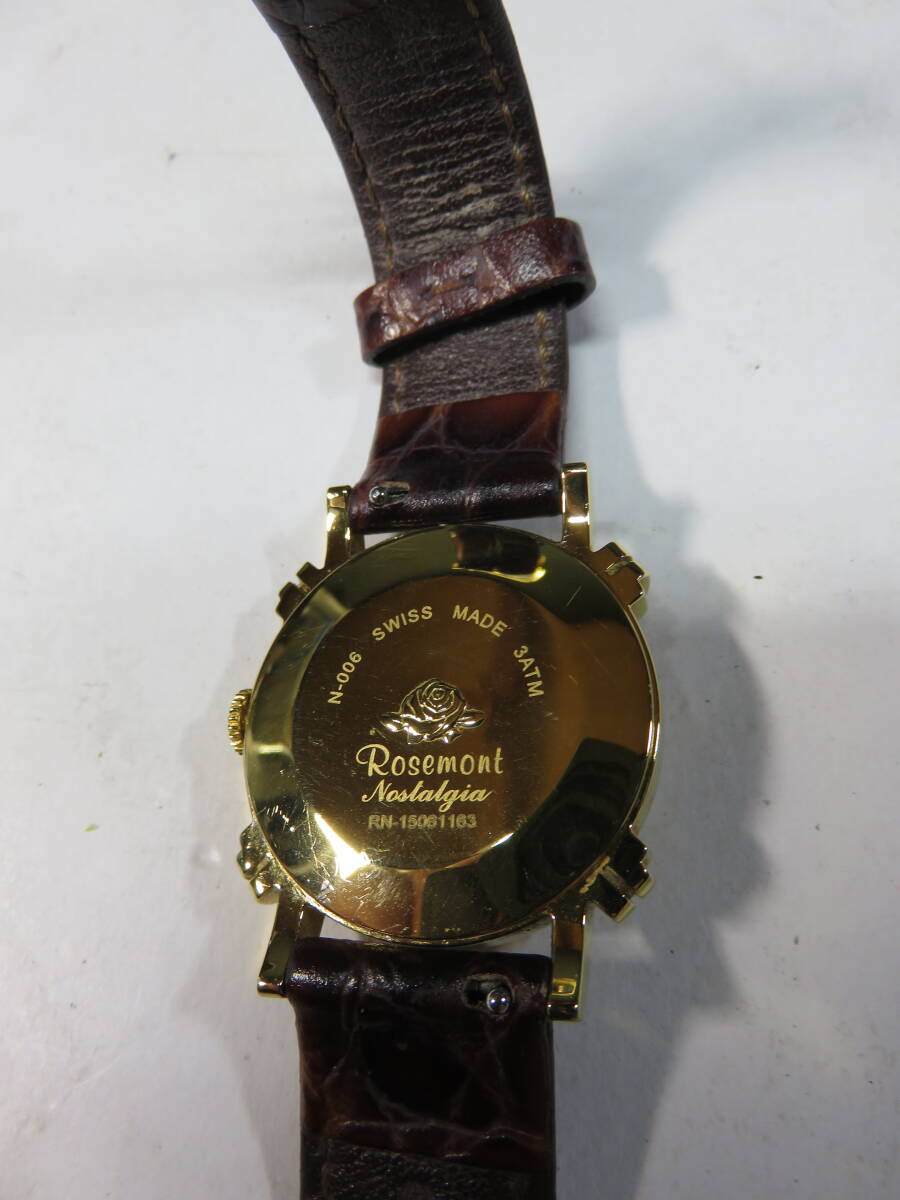 #Rosemont [ rosemon no старт rujia] Швейцария производства аналог кварц женские наручные часы специальный с футляром 